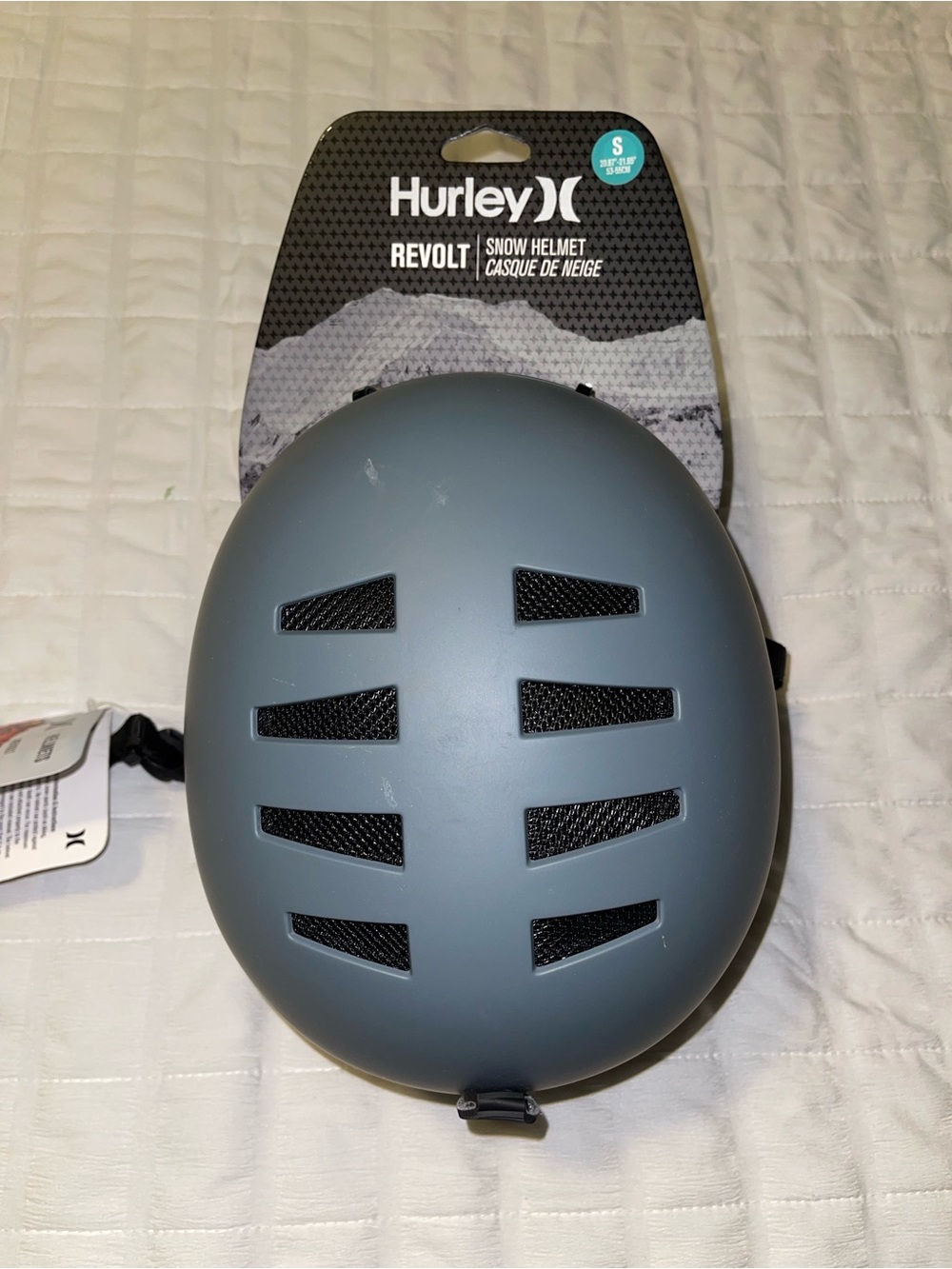 Hurley Revolt Snow Helmet - Matte Blue-Gray